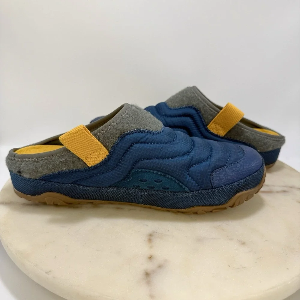 Teva ReEmber Terrain Slippers Shoes Mens 5/Womens 7 Blue Slip On Casual Comfort